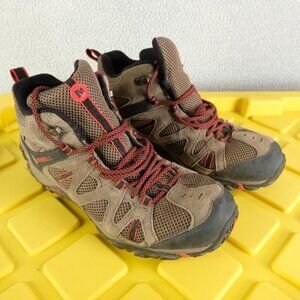 Merrell Hiking Shoes Mens 10 Gray Lace Up Ankle Shoes Outdoor j37599c